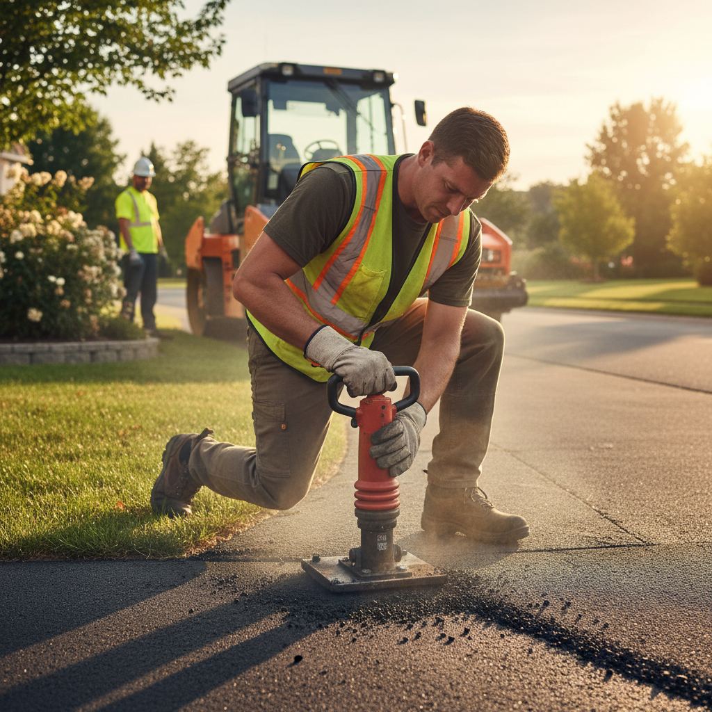 Paving contractor working in Ayr, Ontario