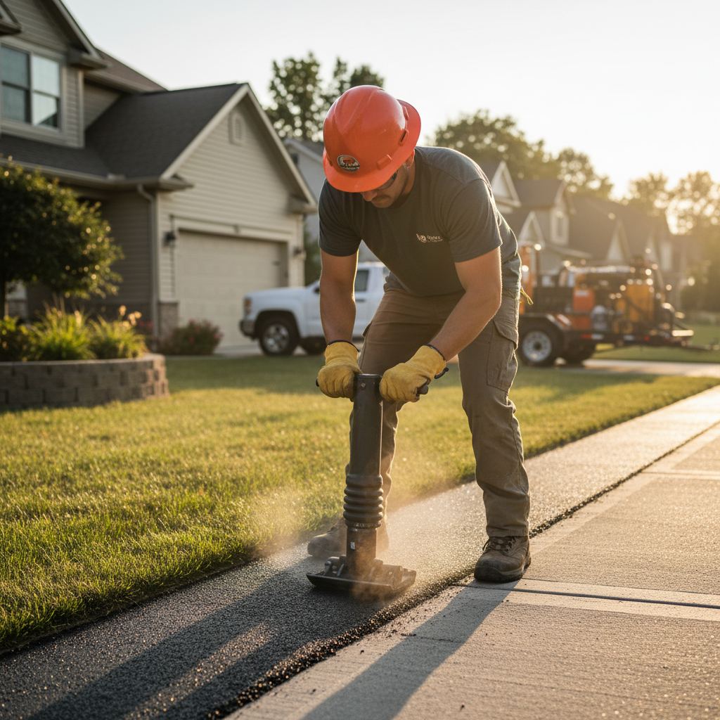 Paving contractor working in Bluewater, Ontario