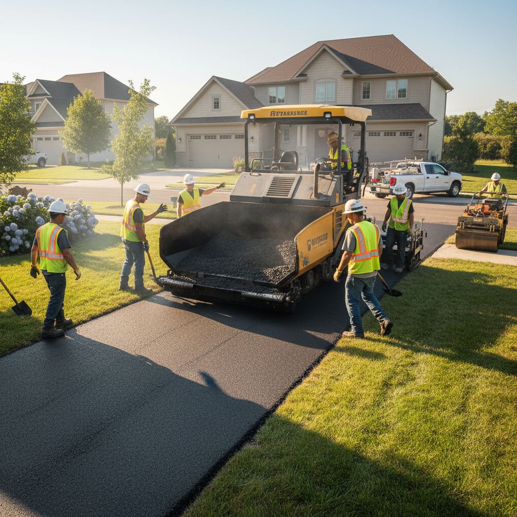 Finished driveway in Victoria-Downtown, British Columbia