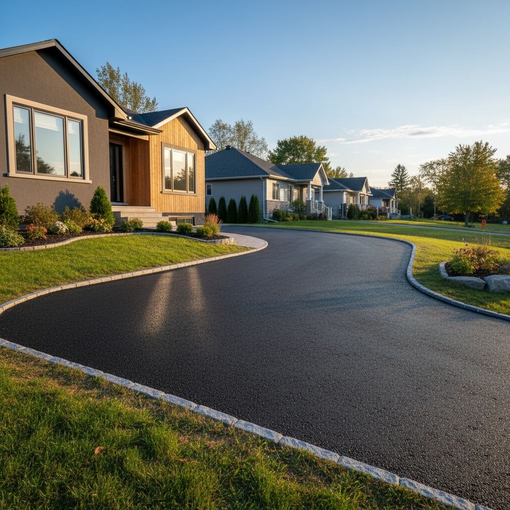Paving contractor working in Gravenhurst, Ontario