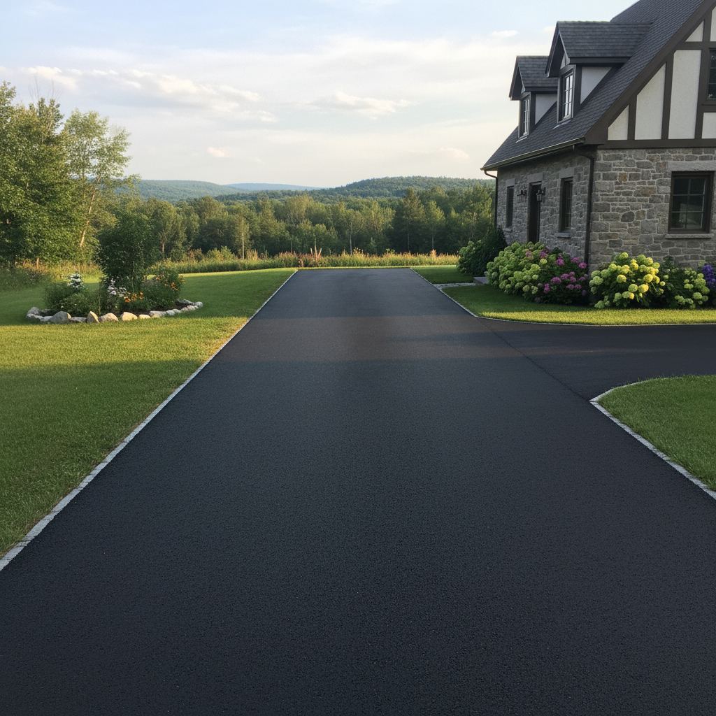 Paving contractor working in South Lynnmour, British Columbia