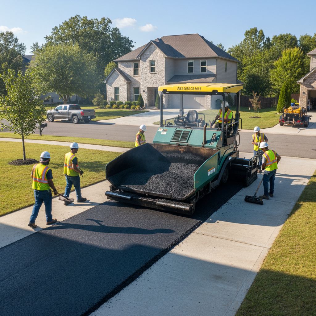 Paving contractor working in Sioux Lookout, Ontario
