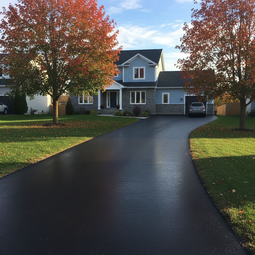 Paving contractor working in Surrey City Centre, British Columbia
