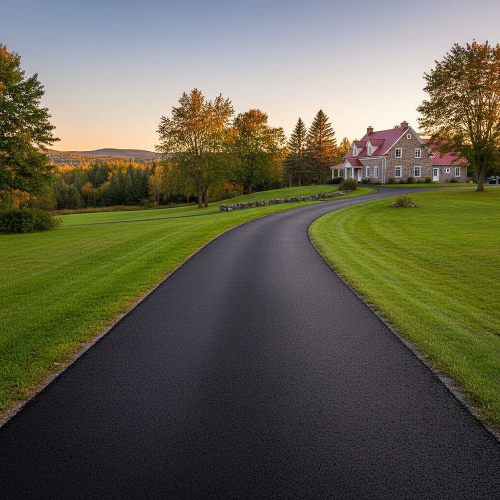 Driveway paving project in Owen Sound